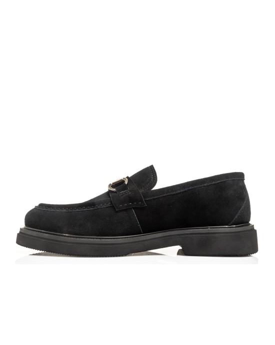 Παπούτσι 19V69 Italia Versace Abbigliamento μαύρο LOAFERS