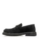 Παπούτσι 19V69 Italia Versace Abbigliamento μαύρο LOAFERS