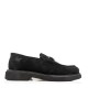 Παπούτσι 19V69 Italia Versace Abbigliamento μαύρο LOAFERS