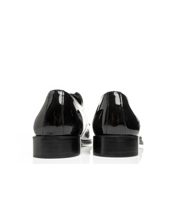 Παπούτσι 19V69 Italia Versace Abbigliamento μαύρο LOAFERS