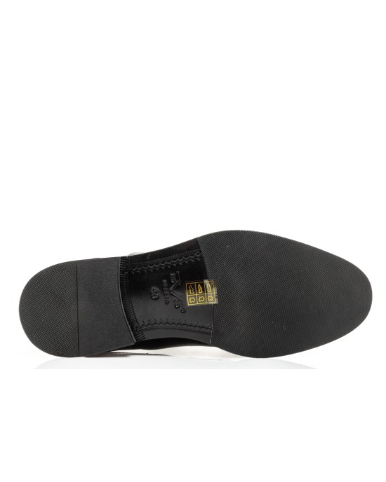 Παπούτσι 19V69 Italia Versace Abbigliamento μαύρο LOAFERS
