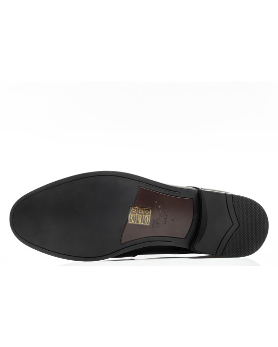 Παπούτσι 19V69 Italia Versace Abbigliamento μαύρο LOAFERS
