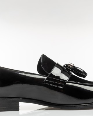 Παπούτσι 19V69 Italia Versace Abbigliamento μαύρο