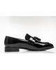 Παπούτσι 19V69 Italia Versace Abbigliamento μαύρο LOAFERS