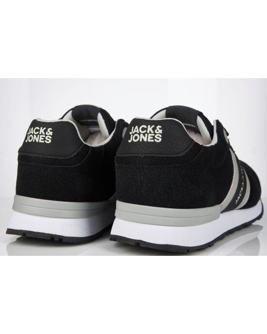 Παπούτσι Jack n Jones Μαύρο CASUAL Παπούτσι Jack n Jones Μαύρο CASUAL