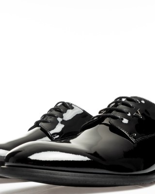 Παπούτσι 19V69 Italia Versace Abbigliamento μαύρο