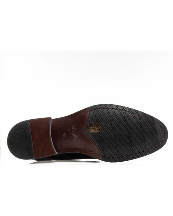 Παπούτσι 19V69 Italia Versace Abbigliamento μαύρο LOAFERS