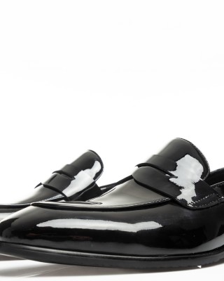 Παπούτσι 19V69 Italia Versace Abbigliamento μαύρο