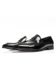 Παπούτσι 19V69 Italia Versace Abbigliamento μαύρο LOAFERS