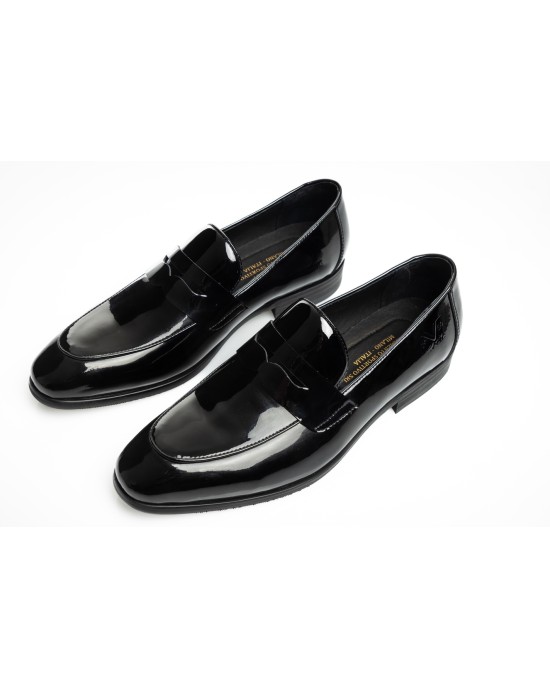 Παπούτσι 19V69 Italia Versace Abbigliamento μαύρο LOAFERS