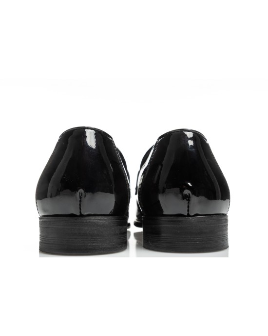 Παπούτσι 19V69 Italia Versace Abbigliamento μαύρο LOAFERS