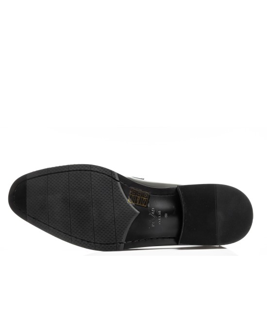 Παπούτσι 19V69 Italia Versace Abbigliamento μαύρο LOAFERS