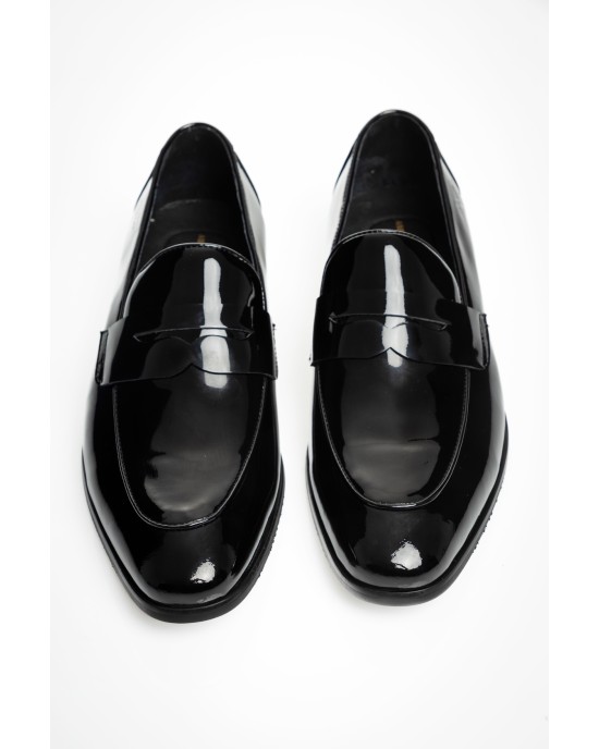 Παπούτσι 19V69 Italia Versace Abbigliamento μαύρο LOAFERS