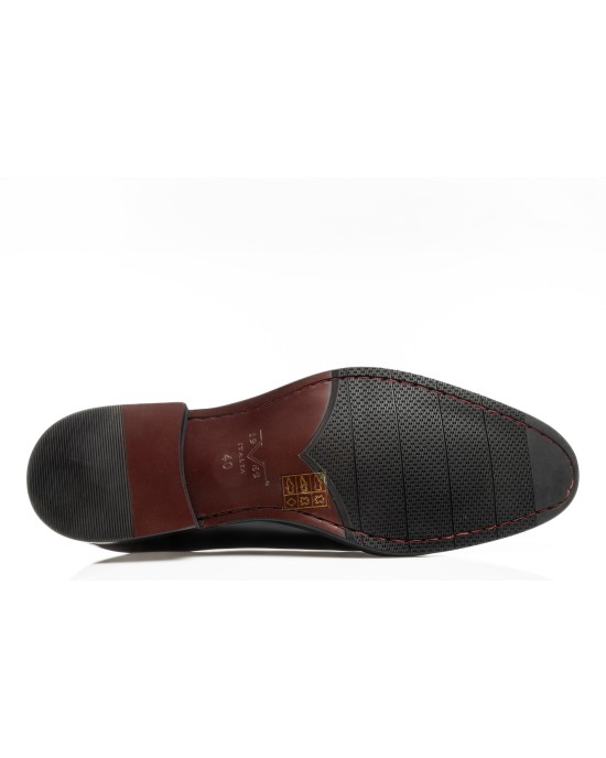 Παπούτσι 19V69 Italia Versace Abbigliamento μαύρο LOAFERS