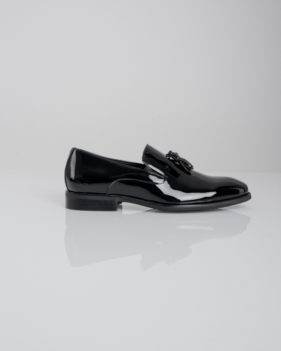 Παπούτσι 19V69 Italia Versace Abbigliamento μαύρο LOAFERS