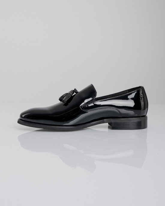 Παπούτσι 19V69 Italia Versace Abbigliamento μαύρο LOAFERS