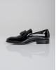 Παπούτσι 19V69 Italia Versace Abbigliamento μαύρο LOAFERS