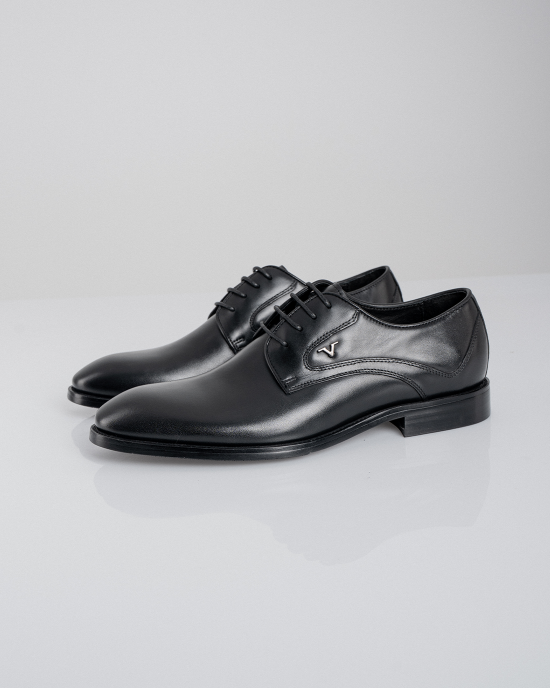 Παπούτσι 19V69 Italia Versace Abbigliamento μαύρο LOAFERS