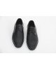 Δερμάτινο παπούτσι σε μαύρο χρώμα