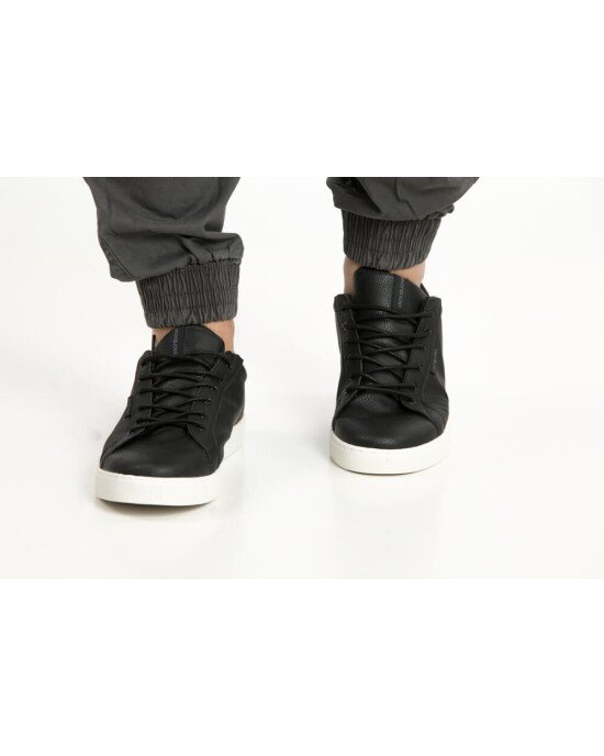 Παπούτσια JACKnJONES σε μαύρο χρώμα