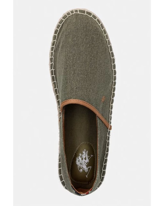 Εσπαντρίγια U.S.POLO ASSN. λαδί CASUAL