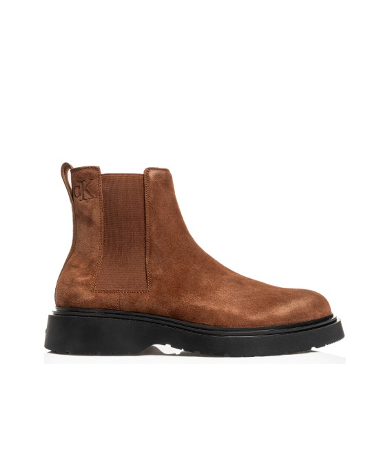 Μποτάκι Calvin Klein καφέ CASUAL