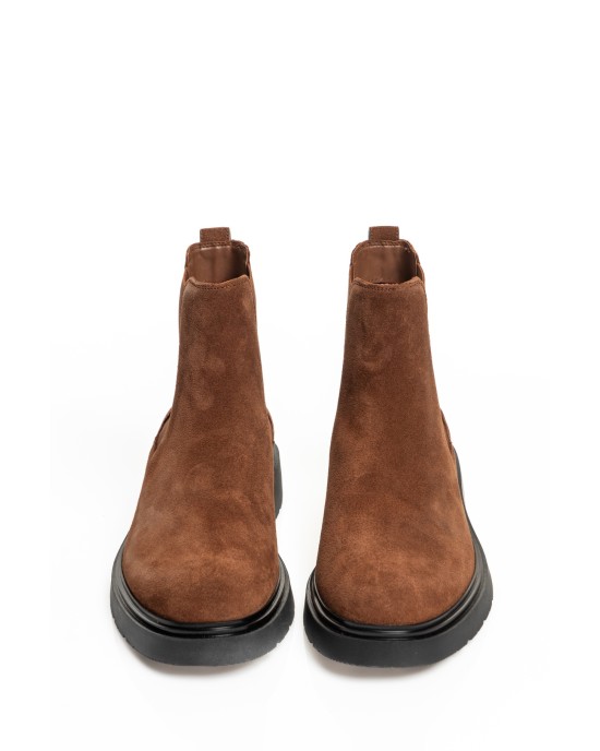 Μποτάκι Calvin Klein καφέ CASUAL