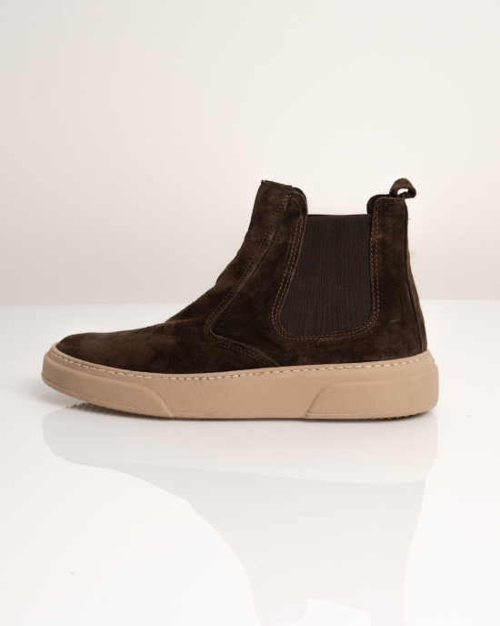 Μποτάκι Over/D καφέ CASUAL