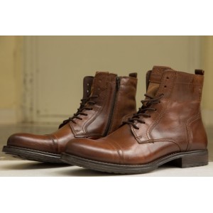 Παπούτσι Jack n Jones καφέ