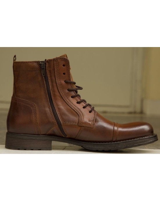 Παπούτσι Jack n Jones καφέ CASUAL