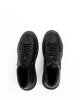 Δερμάτινο παπούτσι 19V69 Italia Versace Abbigliamento μαύρο CASUAL